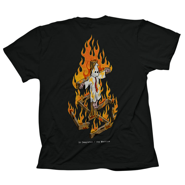 CHARRED CROSS TEE – Toy Machine