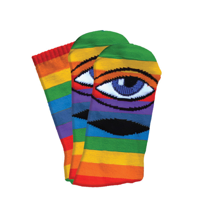 SECT EYE RAINBOW SOCK