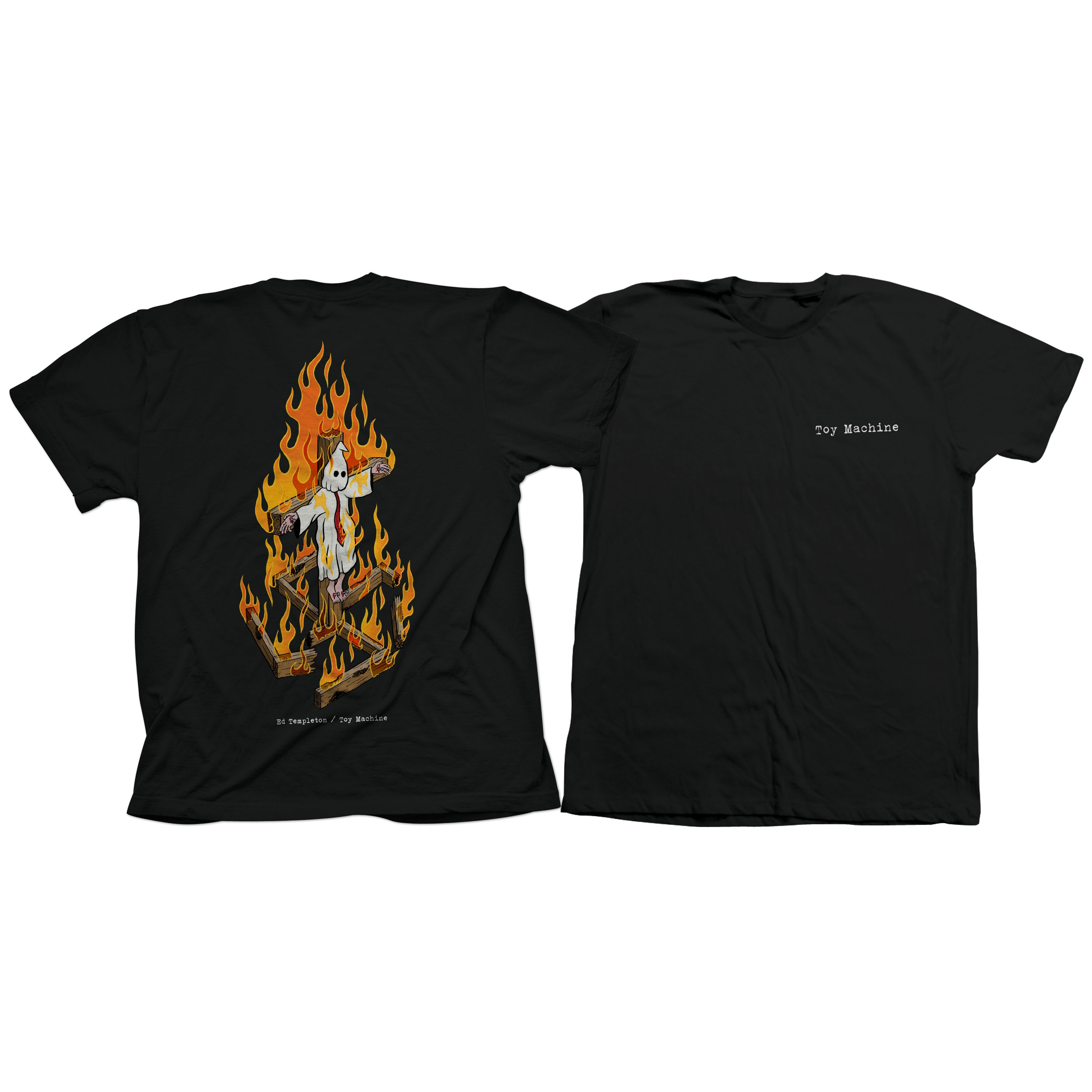 CHARRED CROSS TEE – Toy Machine