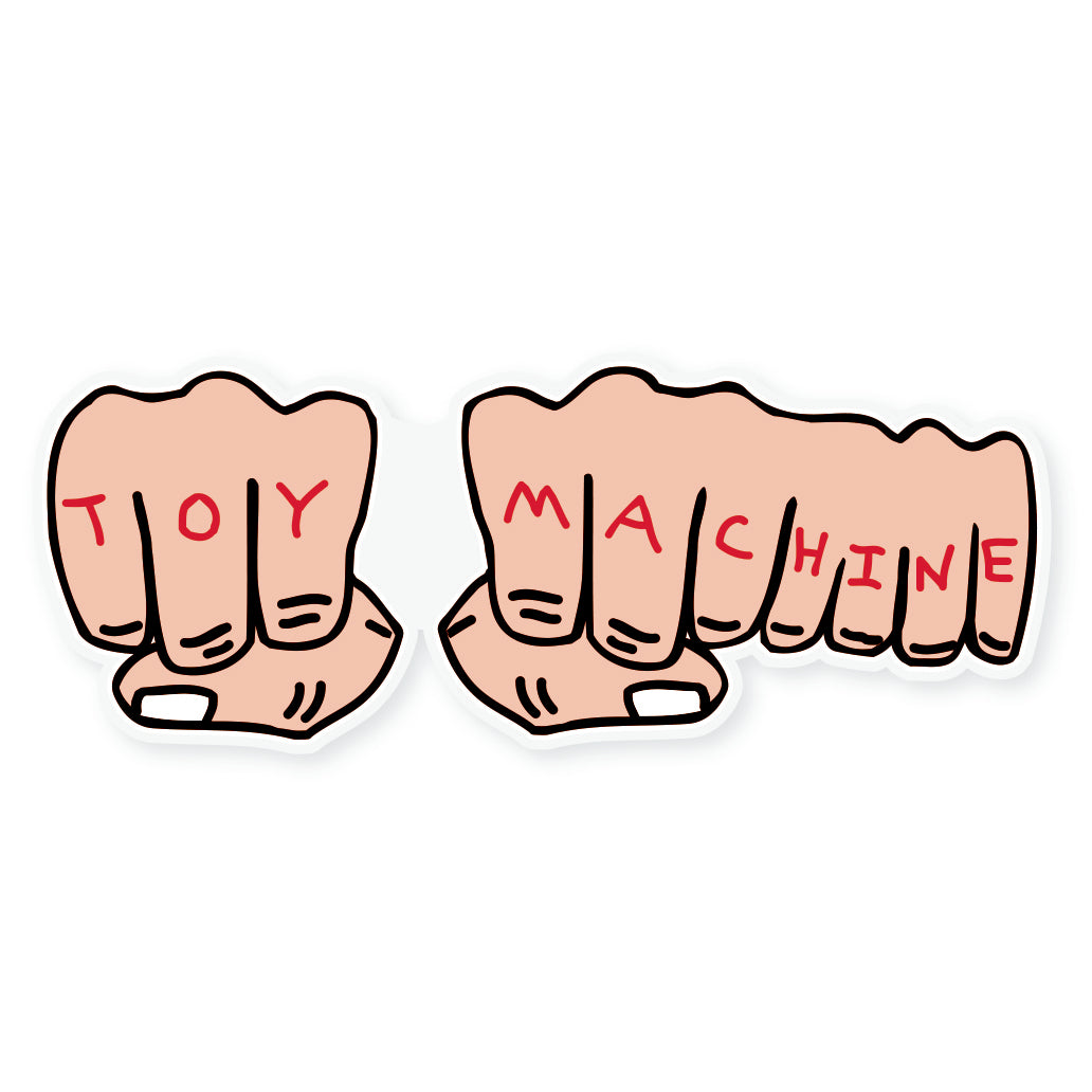 Toy Machine Sticker FISTS STICKER – Toy Machine