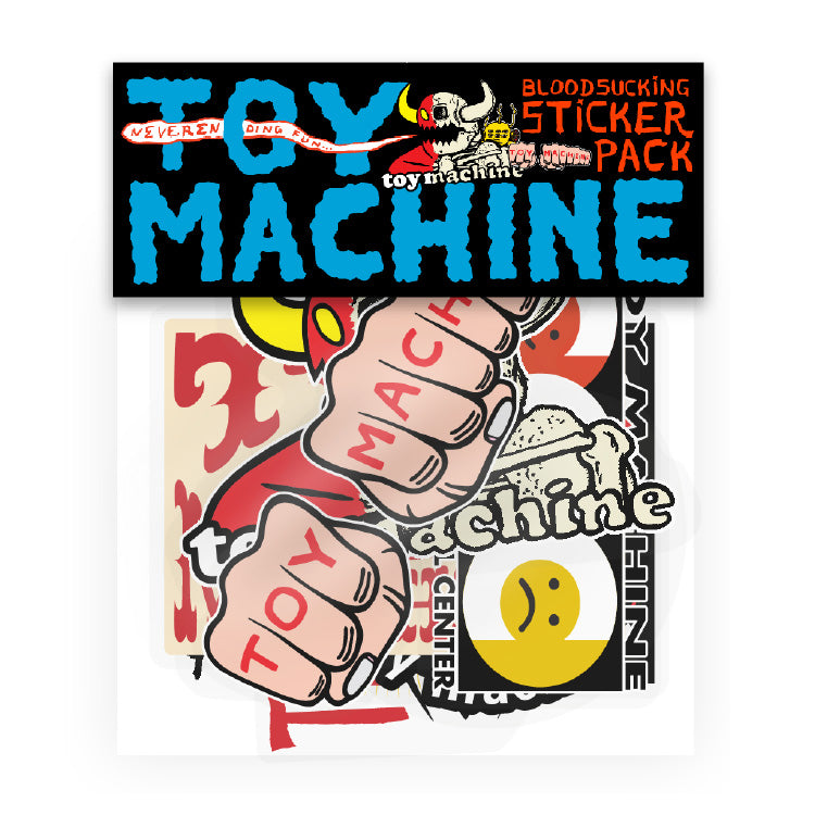 Toy Machine Sticker STICKER PACK #2 – Toy Machine